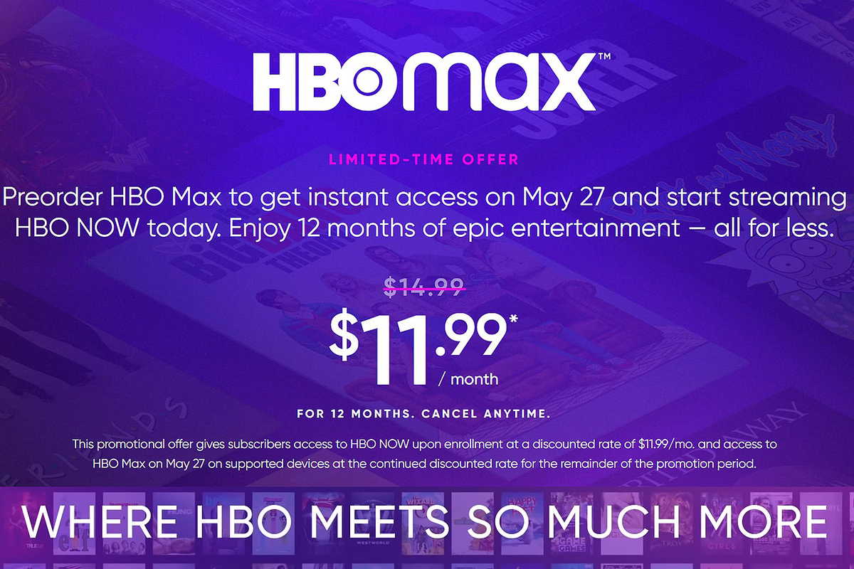 HBO Max promo slashes the subscription price to Netflix costs, free for