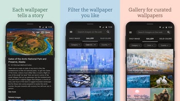Microsoft's newest Android app Bing Wallpapers features 10 years worth of images