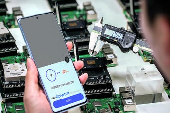 Samsung made a quantum 5G phone. Here's what you need to know
