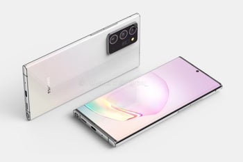 Leaked Samsung Galaxy Note 20+ 5G renders reveal sleek design, updated camera bump