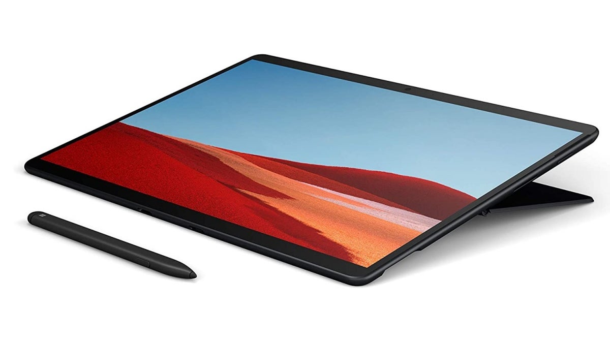 Microsoft's sleek and slim Surface Pro X tablet is on sale at up to a $450 discount for a limited time