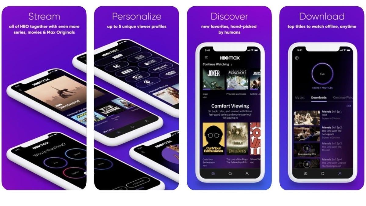 HBO Max lança nova versão do app para mobile e desktop