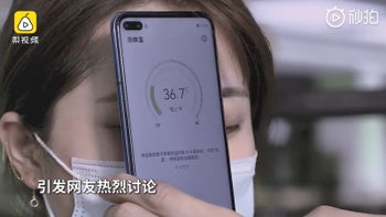 Huawei Honor Play 4 Pro can be used for contactless temperature measurement