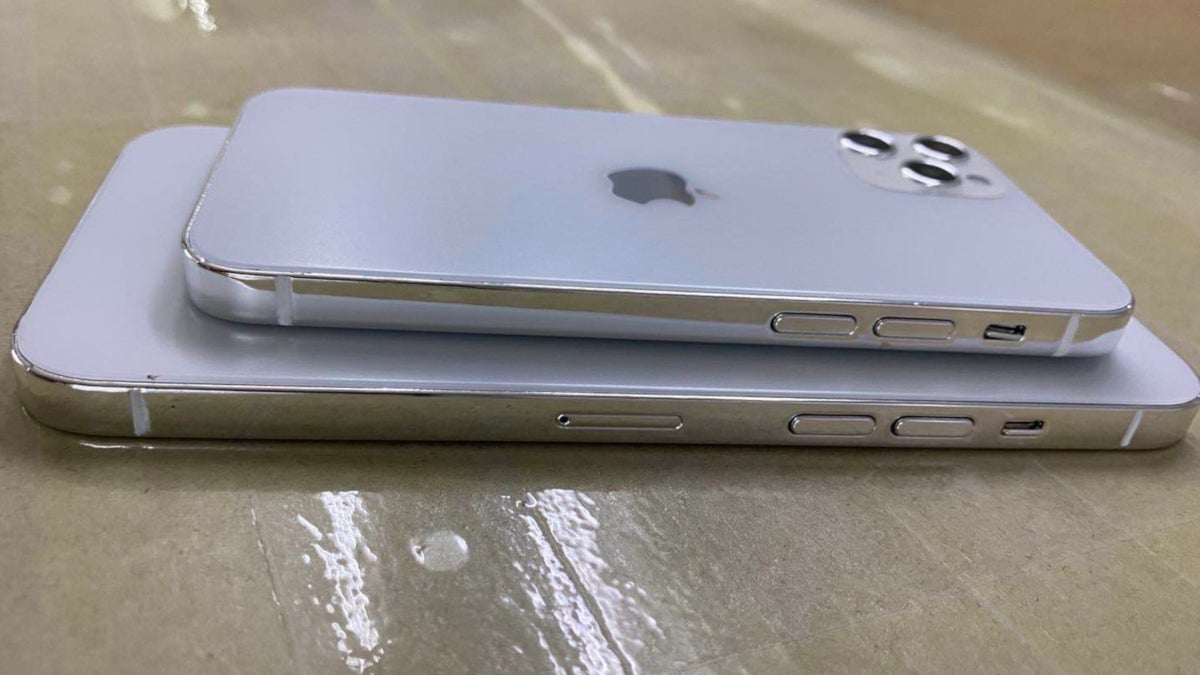 Dummy units reveal the three different 5G Apple iPhone 12 screen sizes