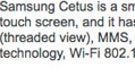Samsung Cetus is the Korean firm's debut Windows Phone 7 device for North America