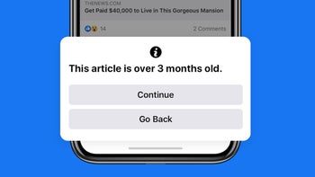 Facebook rolling out new notification screen for old news articles