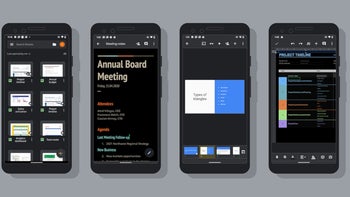 Google Docs, Slides and Sheets finally getting dark mode on Android