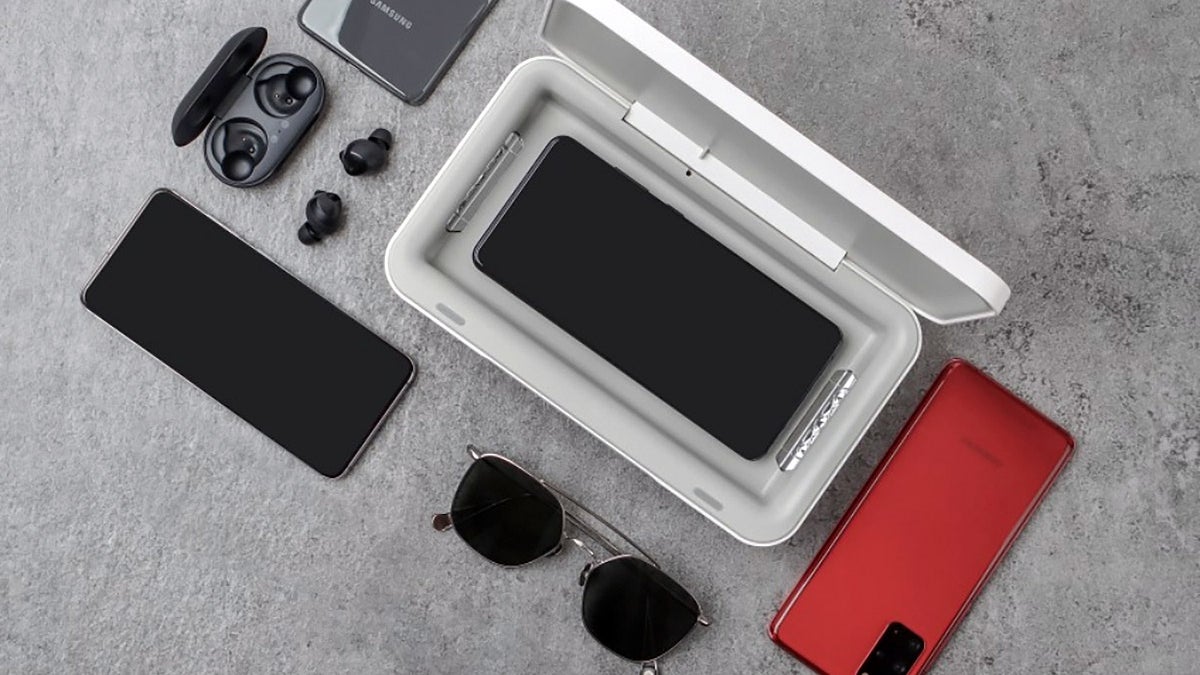 Samsung's new UV light phone sterilizer comes in time for the next coronavirus wave