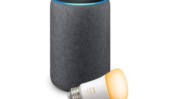 Save a whopping $100 when you buy Amazon's Echo Plus with Philips Hue bulb