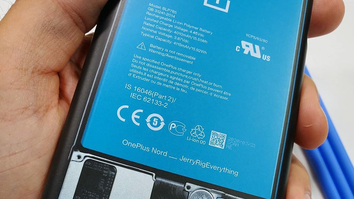 First OnePlus Nord teardown confirms the battery size, shows it's beautiful inside and out