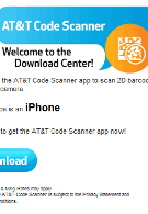AT&T releases barcode reader and code producer apps for smartphones