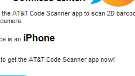AT&T releases barcode reader and code producer apps for smartphones