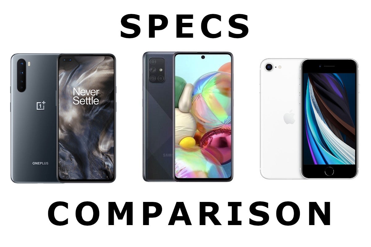 compare samsung a71 and oneplus nord