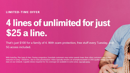 It's on! T-Mobile starts 5G unlimited plans price war