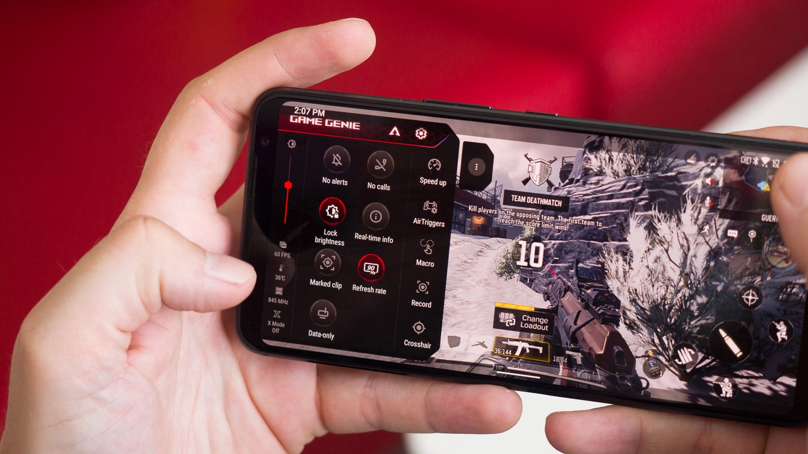 The first 160Hz display capable phone? Why, the ASUS ROG 3 with 865