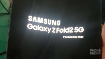 Check out the one and only Samsung Galaxy Z Fold 2 5G in the flesh