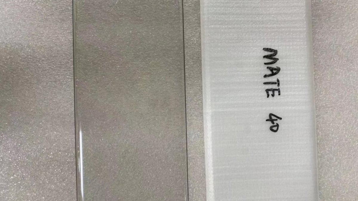 Alleged Huawei Mate 40 Pro 5G screen protector confirms a waterfall display for the upcoming flagship