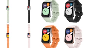 The next Huawei wearable looks like a stretched Apple Watch