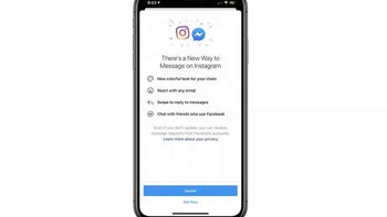 Facebook has started merging Instagram and Messenger chats