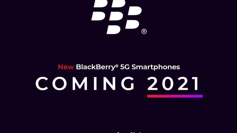 BlackBerry is back! New 5G phone with QWERTY keyboard arriving in 2021