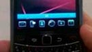 Preliminary build of BlackBerry OS 6 seen running on a Verizon Bold 9650