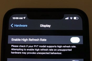 First live shot of 5G Apple iPhone 12 Pro Max shows Apple testing 120Hz refresh rate (VIDEO)