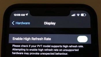 First live shot of 5G Apple iPhone 12 Pro Max shows Apple testing 120Hz refresh rate (VIDEO)