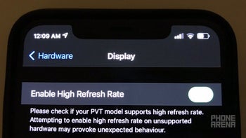 First live shot of 5G Apple iPhone 12 Pro Max shows Apple testing 120Hz refresh rate (VIDEO)