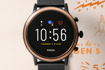 google pay on fossil watch