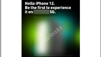 Leaked iPhone 12 5G promo email hints at late October launch