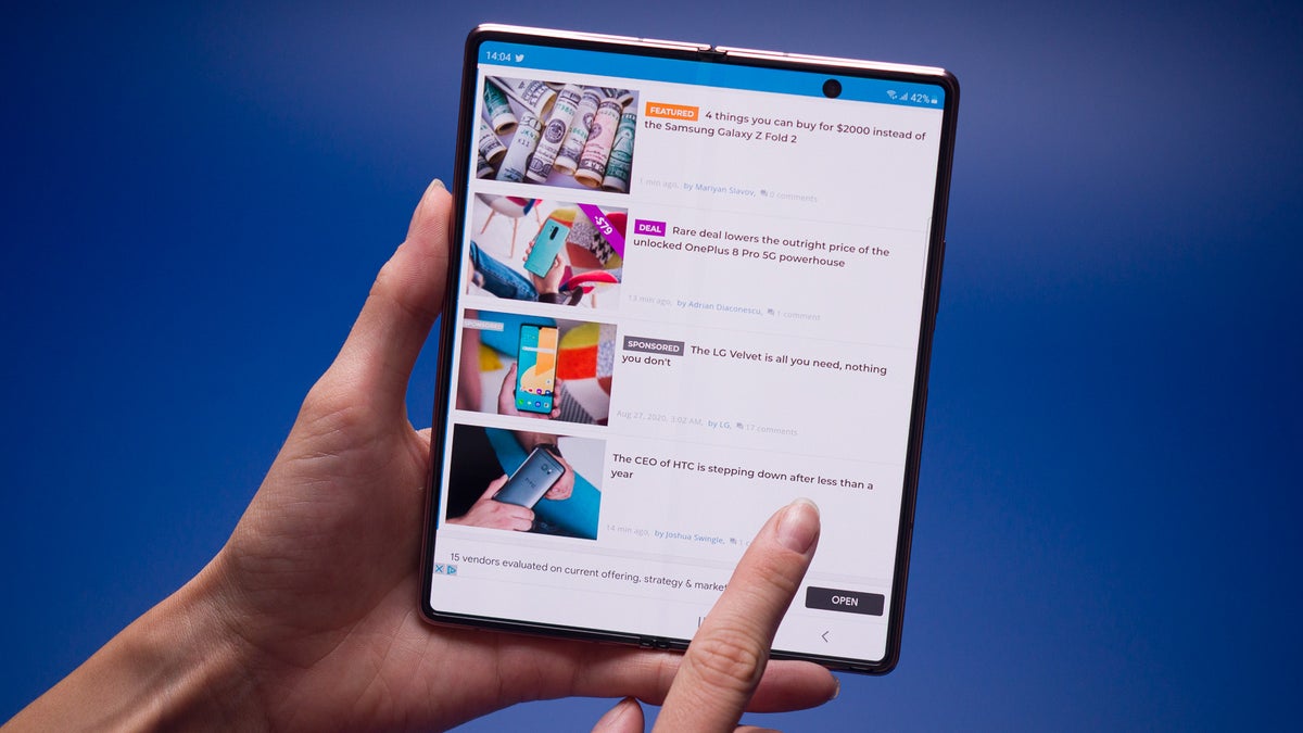 Samsung's Galaxy Z Fold 2 5G is proving even more popular than expected