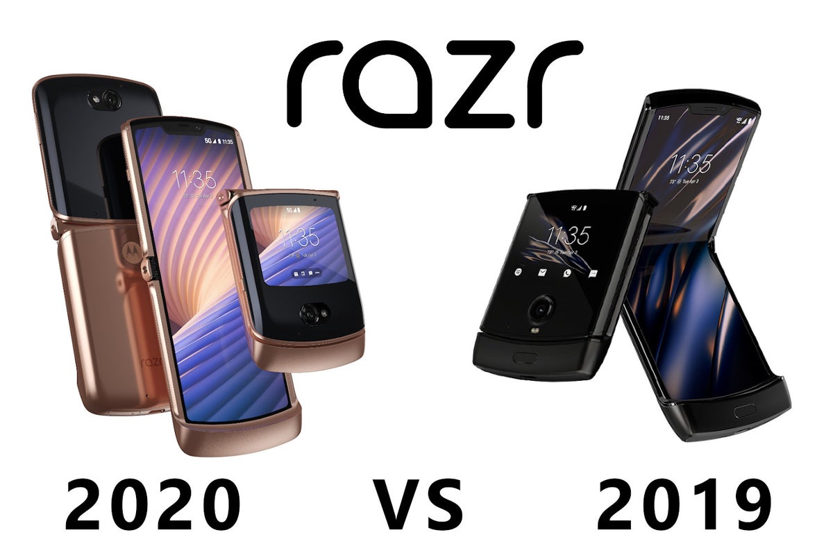 Motorola razr 5G 2020 vs razr 2019 all the major differences PhoneArena