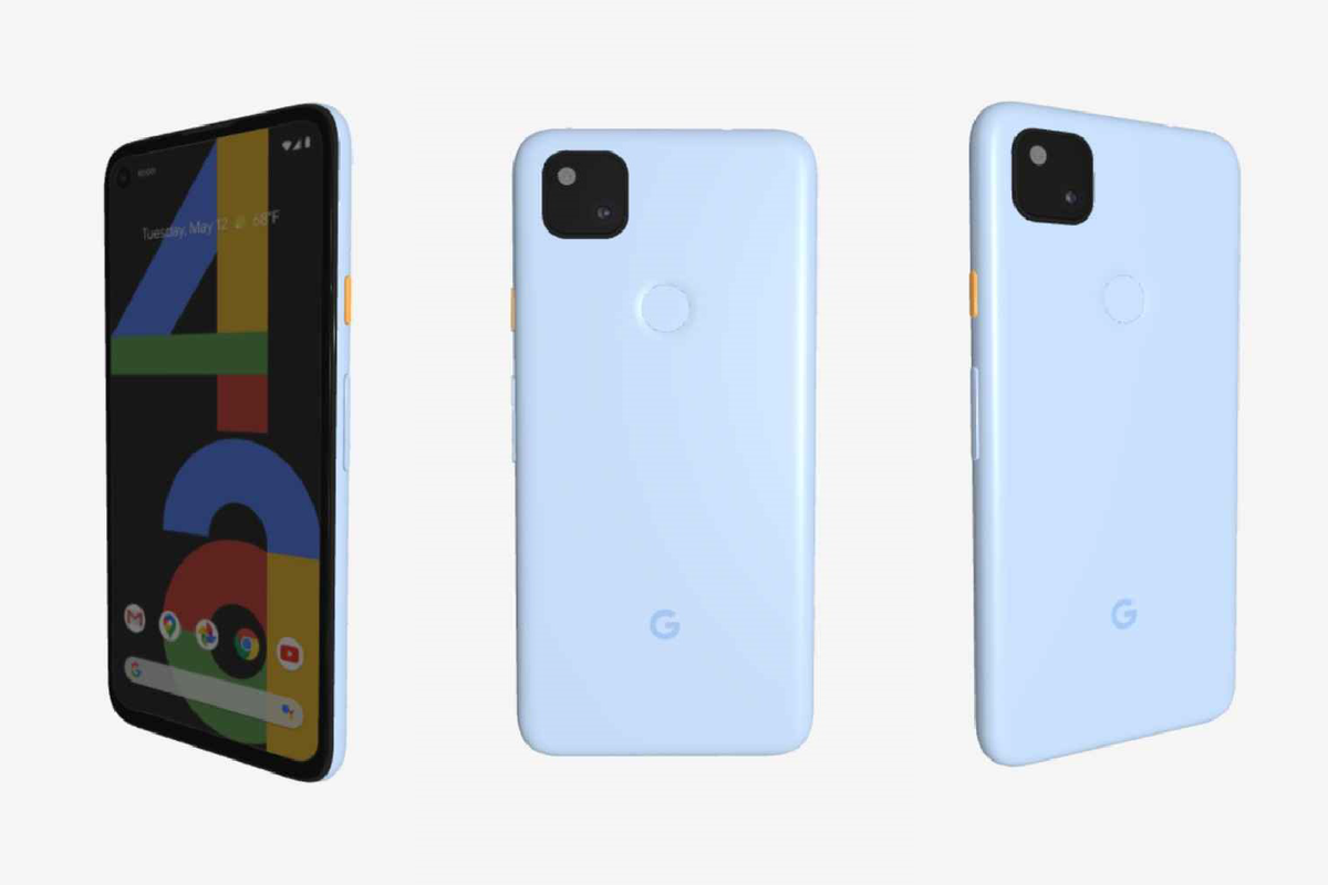 Google Pixel 4a gets a new Barely Blue colorway - Gizchina.com