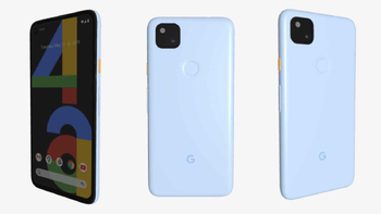 Here's the canceled Barely Blue Google Pixel 4a model