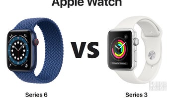 Apple Watch Series 6 vs Apple Watch Series 3