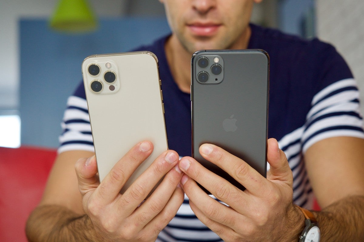 iphone 11 pro max vs 12 pro max black