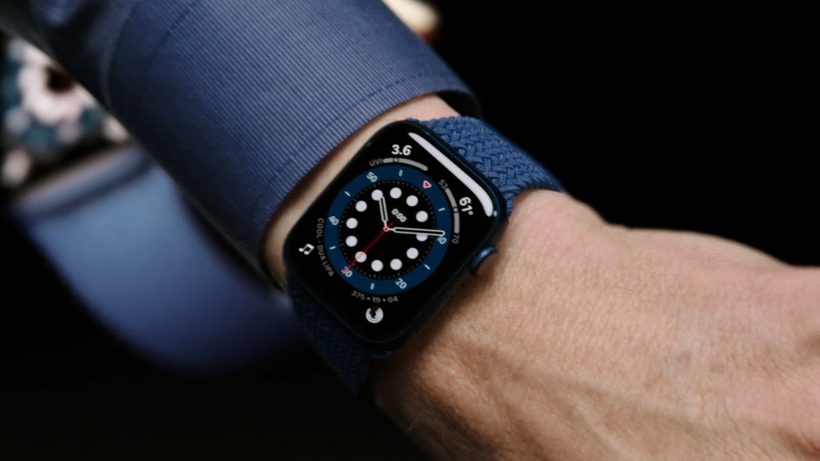 apple watch series 6 dark blue