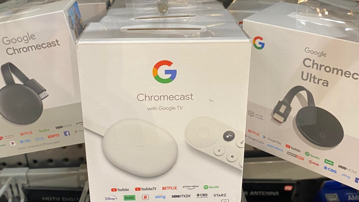 One US has started selling the unannounced $50 Chromecast with Google TV -