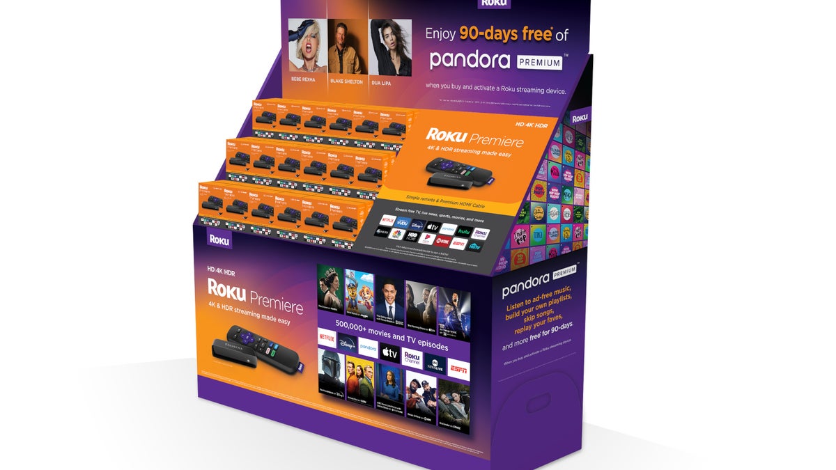 Roku introduces new lineup of products, offers 90-day Pandora Premium free trial