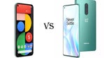 Google Pixel 5 vs OnePlus 8