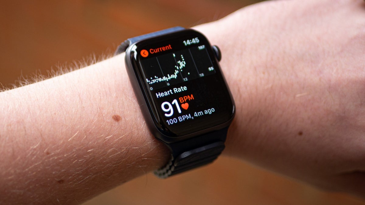 apple watch series 4 heart sensor