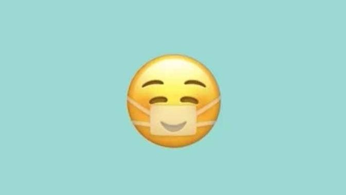 Apple's latest emoji shows you can wear a mask and be happy