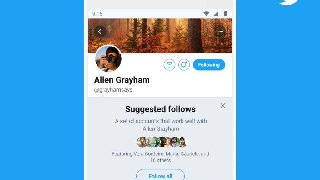 Twitter begins testing new grouped follow feature on Android