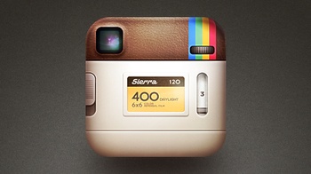 The rear of Instagram's classic logo has been revealed for the first time