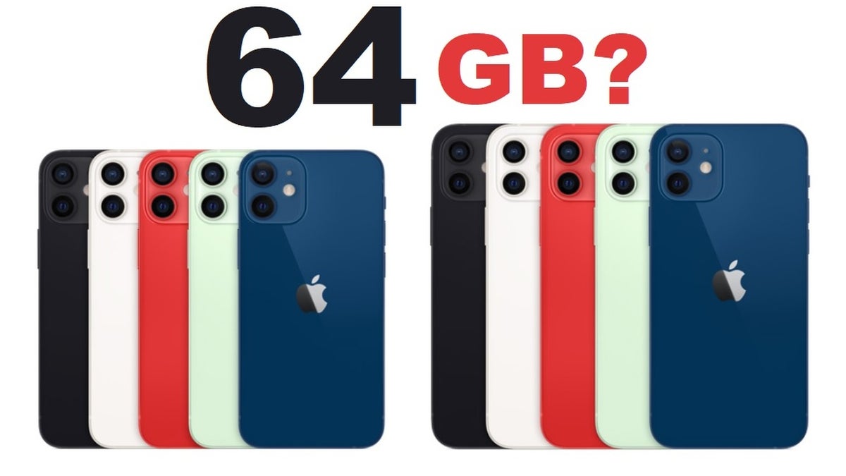 Is 64GB enough for iPhone 12 or 12 mini? Is it worth getting a 128 or 256GB  model instead? - PhoneArena
