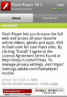 free download of adobe flash player version 10.1