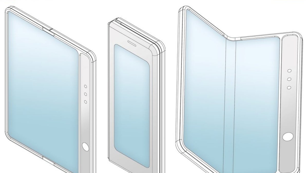Will Xiaomi's foldable smartphone look like a mix between Galaxy Fold and Huawei Mate X?