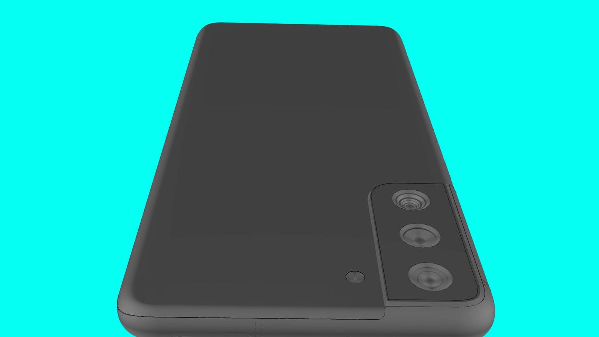 This is the Samsung Galaxy S21 Plus, Blade Bezel and everything