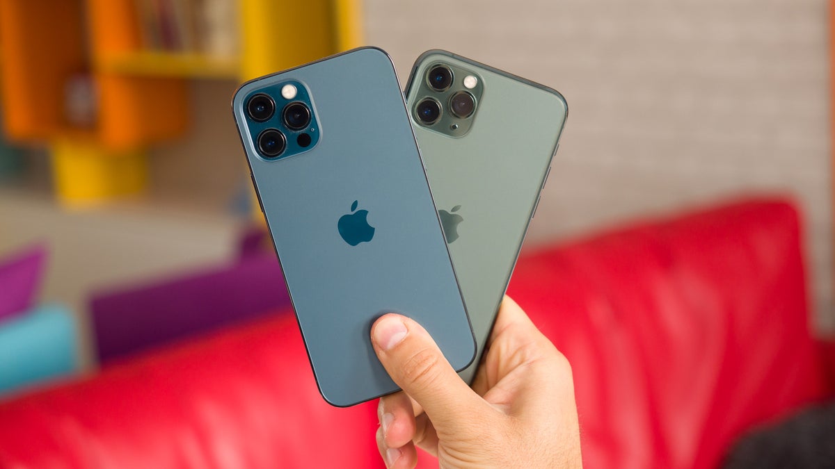 comparison iphone 12 and 12 pro