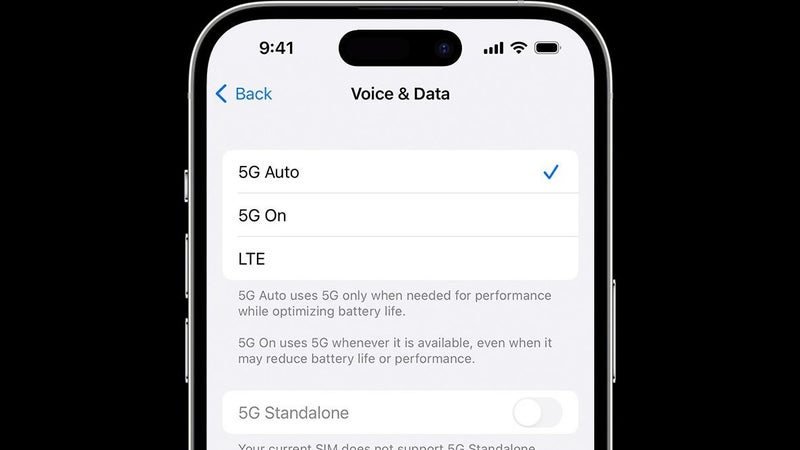 How to turn off 5G on the iPhone